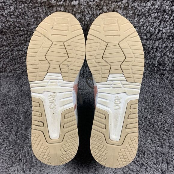 ASICS Lyte Classic White/Rose Gold Sneakers Women’s Size 11 - Picture 7 of 8